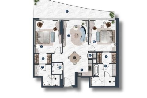 1 bedroom Apartment in Al Marjan Island, UAE No. 153626 6