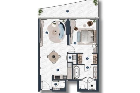 1 bedroom Apartment in Al Marjan Island, UAE No. 153626 15
