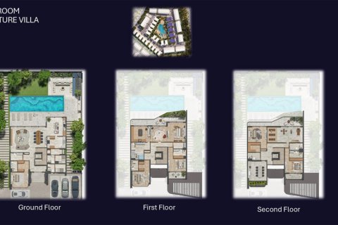 Villa de 5 chambres à Meydan, UAE No. 153659 4