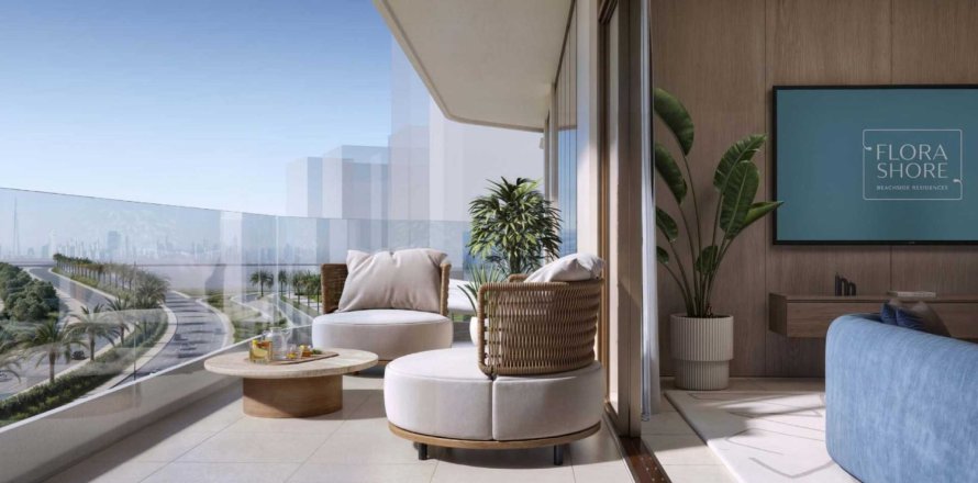 2 غرف نوم شقة في Flora Shore Beachfront Residences دبي, الإمارات العربية المتحدة رقم 117296
