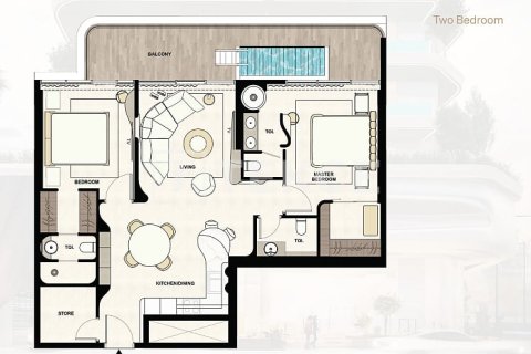 3 bedrooms Apartment in Dubai, UAE No. 155291 3