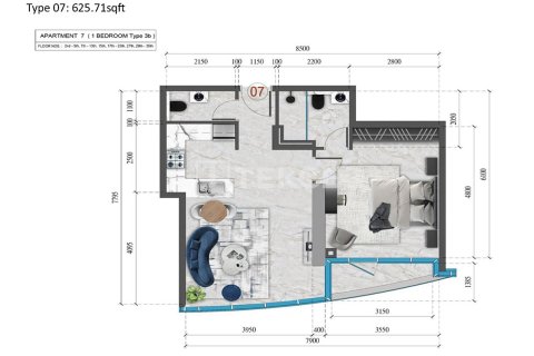 Apartment de 1 dormitorio en Al Reem Island, UAE No. 135488 15