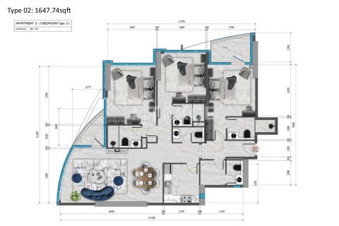 Apartment de 1 dormitorio en Al Reem Island, UAE No. 135488 16
