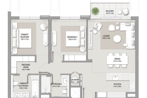 Appartement de 1 chambre à City Walk, UAE No. 153602 23