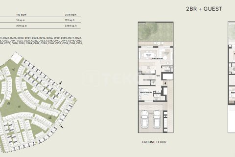 6 غرفة نوم  فيلا في Masdar City, الإمارات العربية المتحدة رقم 165878 26