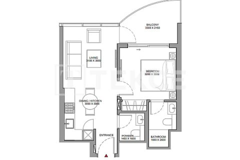 Apartment de 3 dormitorios en Umm Al Quwain, UAE No. 64853 4