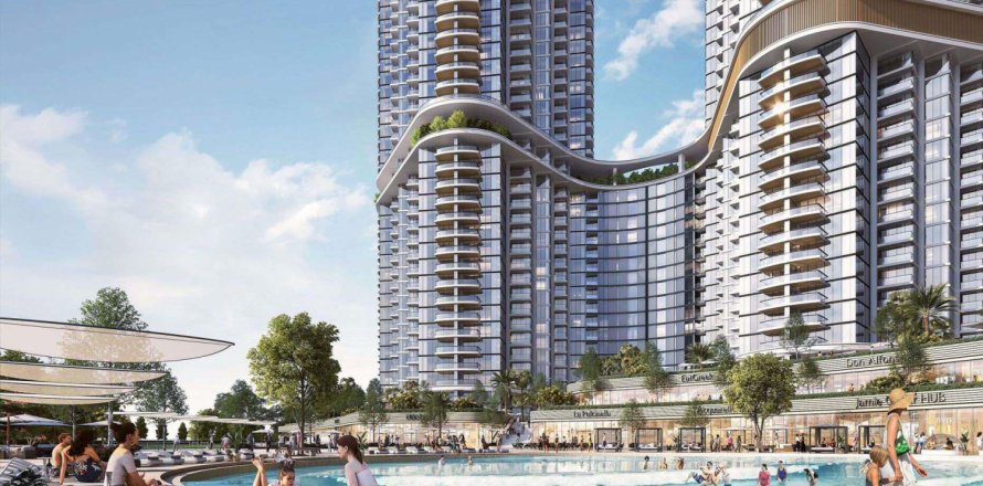 1 غرف نوم شقة في SKYSCAPE AURA دبي, الإمارات العربية المتحدة رقم 36532