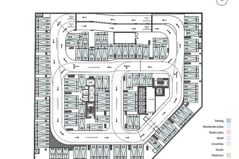 Квартира с 3 спальнями в Dubai Land, ОАЭ №145647 18