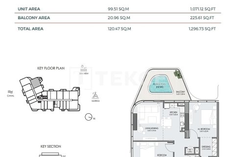 Appartement de 3 chambres à Dubai, UAE No. 120195 31