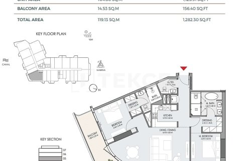 Appartement de 3 chambres à Dubai, UAE No. 120195 19