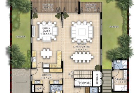 Villa de 5 dormitorios en DAMAC Hills (Akoya by DAMAC), UAE No. 153697 3