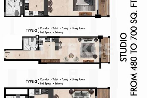 2 bedrooms Apartment in Al Warsan, UAE No. 166356 13