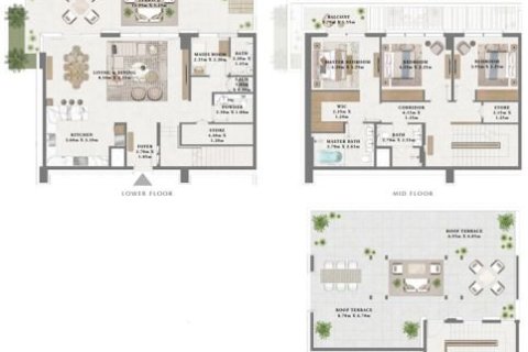 1 غرف نوم شقة في Dubai Creek Harbour, الإمارات العربية المتحدة رقم 153565 3