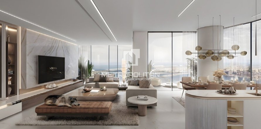 Квартира с 1 спальней в Dubai Harbour, ОАЭ №129706