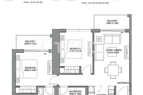 2 bedrooms Apartment in Meydan, UAE No. 10745 18