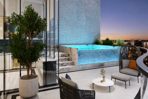Apartment de 1 dormitorio en Dubai, UAE No. 203526 3