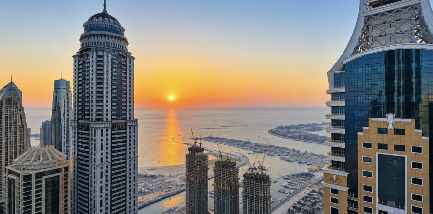 Apartment de 3 dormitorios en Dubai Marina, UAE No. 218708