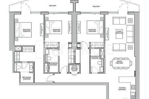 Квартира с 3 спальнями в Meydan, ОАЭ №10750 10