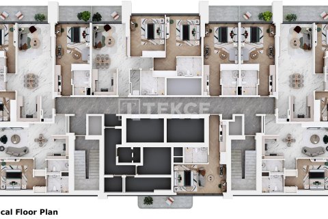 Квартира с 2 спальнями в Dubai Sports City, ОАЭ №116367 18
