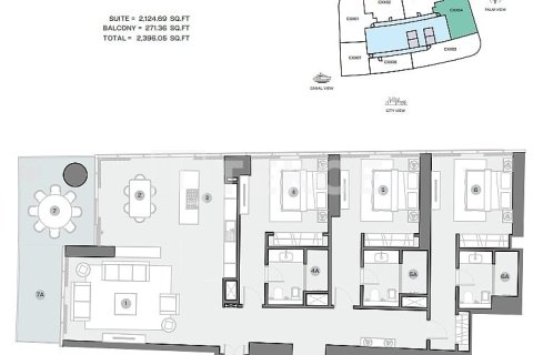 Appartement de 4 chambres à Dubai Marina, UAE No. 10438 29