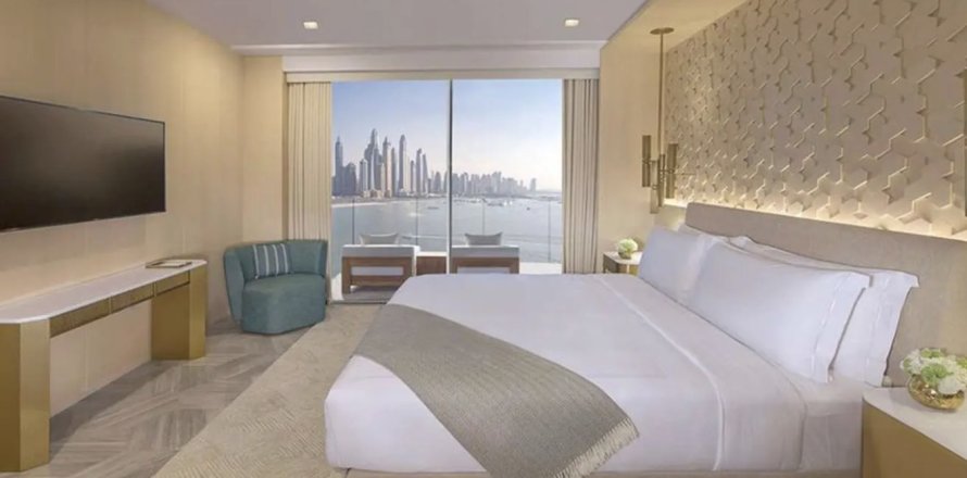 1 غرف نوم شقة فندقية في FIVE Palm Jumeirah, الإمارات العربية المتحدة رقم 223401