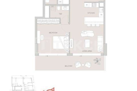Appartement de 2 chambres à Jumeirah Village Triangle, UAE No. 44453 6
