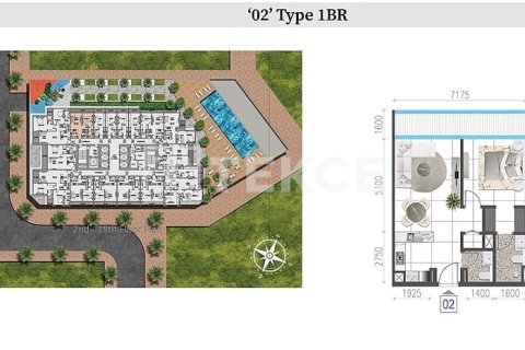 Apartment de 2 dormitorios en Majan, UAE No. 19330 16