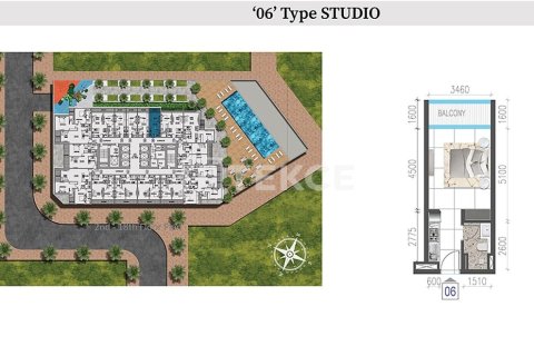 Apartment de 2 dormitorios en Majan, UAE No. 19330 18