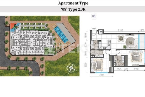 Apartment de 2 dormitorios en Majan, UAE No. 19330 17