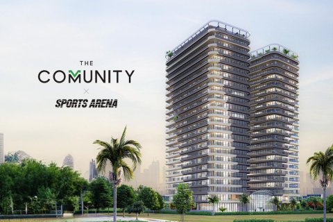 1 غرف نوم شقة في Dubai Sports City, الإمارات العربية المتحدة رقم 186400