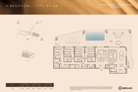 Appartement de 1 chambre à Madinat Jumeirah Living, UAE No. 153525 3