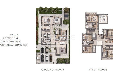 4 bedrooms Villa on the Saadiyat Island, UAE No. 216760 24