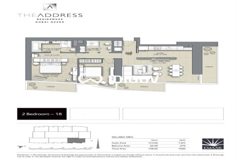 2 bedrooms Apartment in The Address Residences Dubai Opera, UAE No. 210988 18