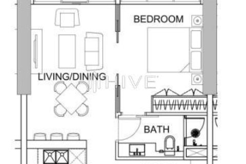 Apartment de 1 dormitorio en DAMAC Hills (Akoya by DAMAC), UAE No. 38752 3