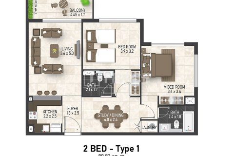 1 bedroom Apartment in Jumeirah Village Circle, UAE No. 10445 22