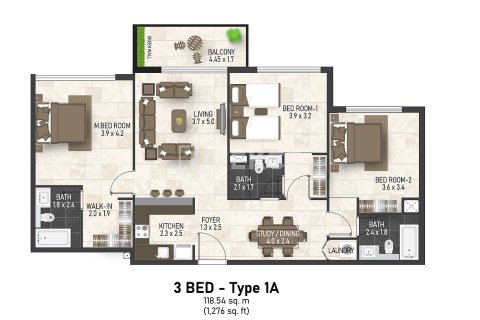 1 bedroom Apartment in Jumeirah Village Circle, UAE No. 10445 23
