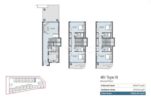 4 bedrooms Townhouse in Khalifa City, UAE No. 151309 3