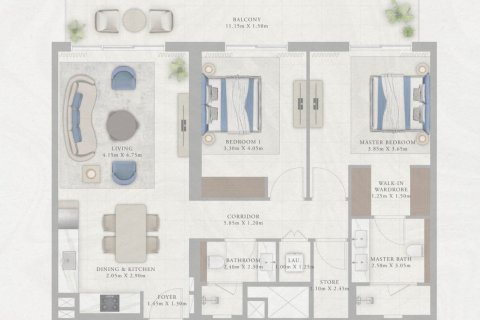 1 bedroom Apartment in Dubai, UAE No. 153684 5