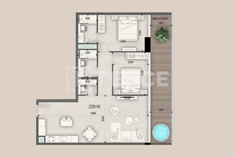 Appartement de 2 chambres à Jebel Ali, UAE No. 144940 18