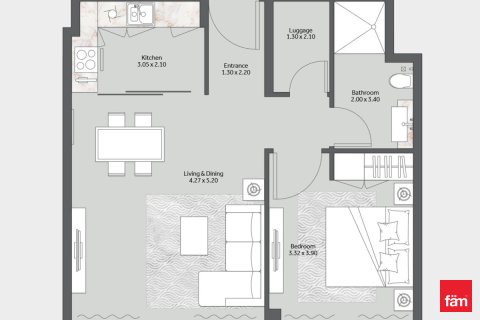 Appartement de 1 chambre à Dubai, UAE No. 123392 3