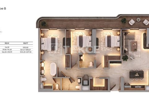 Studio Apartment in Dubai Land, UAE No. 216838 21