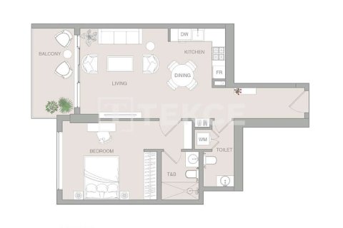 Appartement de 2 chambres à Dubai Land, UAE No. 64616 16