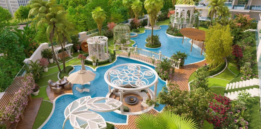 Квартира с 2 спальнями в VINCITORE AQUA FLORA, Dubai Science Park, ОАЭ №97981