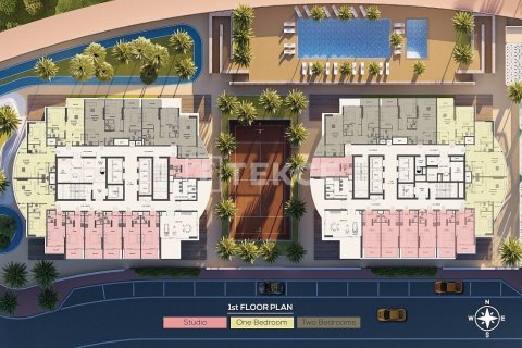 Квартира с 1 спальней в Jumeirah Village Triangle, ОАЭ №160229 8
