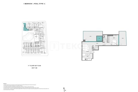 1 غرف نوم شقة في Dubai Land, الإمارات العربية المتحدة رقم 126312 24