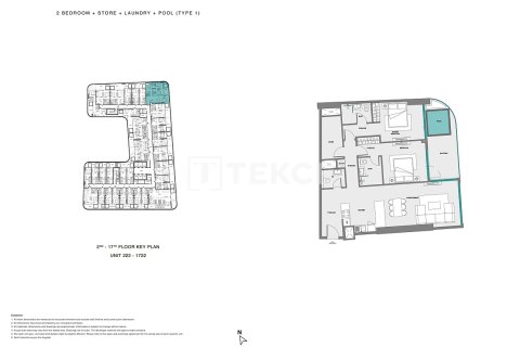 1 غرف نوم شقة في Dubai Land, الإمارات العربية المتحدة رقم 126312 27