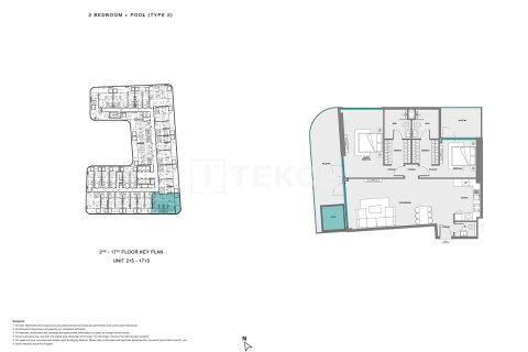 1 غرف نوم شقة في Dubai Land, الإمارات العربية المتحدة رقم 126312 26