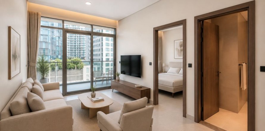 Apartment de 1 dormitorio en Business Bay, UAE No. 166901
