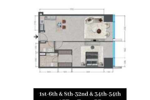 Appartement de 1 chambre à Business Bay, UAE No. 153526 9