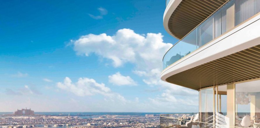 Квартира с 3 спальнями в EMAAR Beachfront, ОАЭ №8682